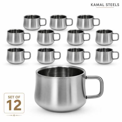BELLY CUP (Set of 12) — wholesale stainless steel from Kamal Steels Mumbai